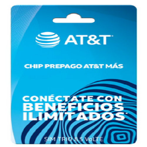 CHIP ATT CONECTA SUR CON RECARGA
